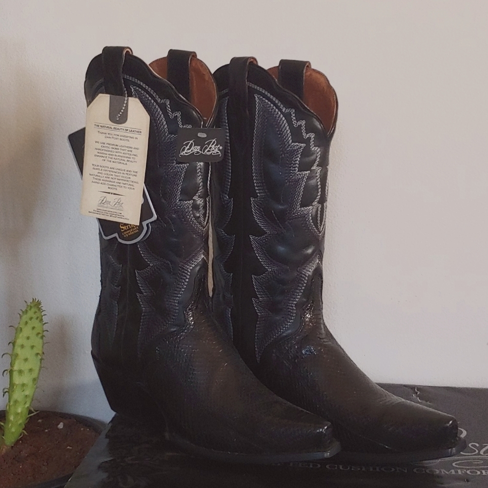 NWT Dan Post Water Snake Cowboy boots